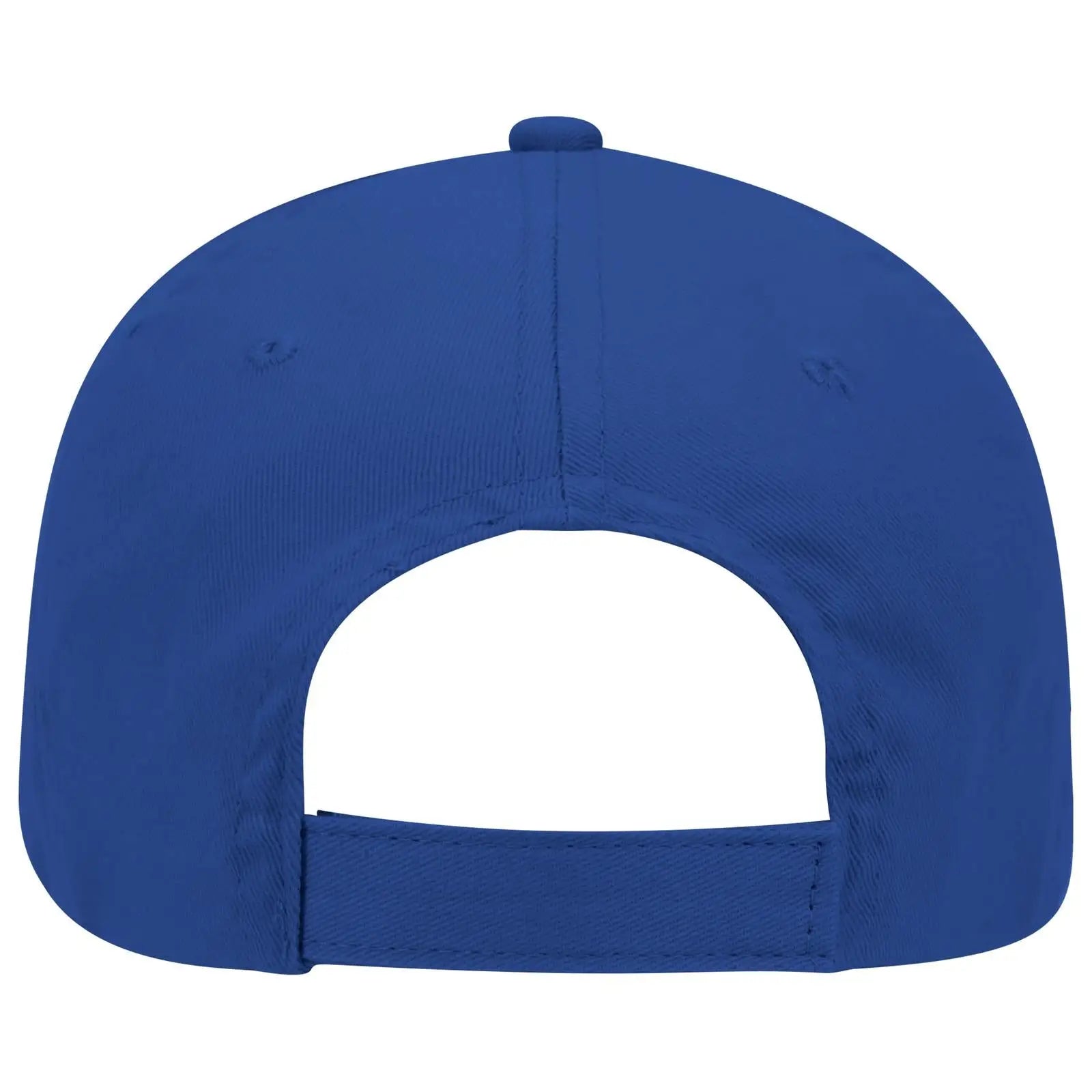 OTTO 19-1109 6 Panel Low Profile Baseball Cap - Royal - Royal / 6 1/2’’ - 7 5/8’’