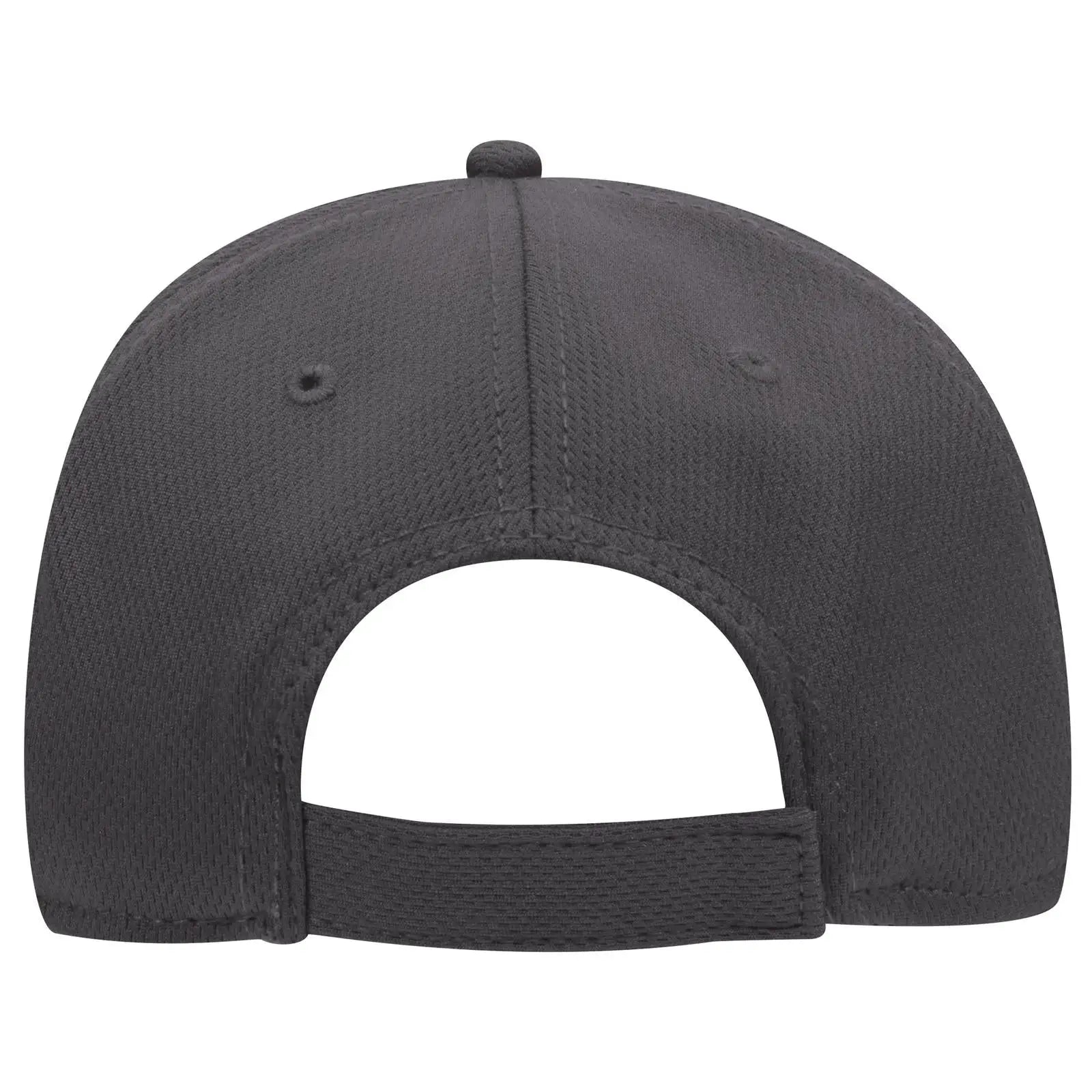 OTTO 19-1122 6 Panel Low Profile Baseball Cap - Char. Gray - Char. Gray / 6 1/2’’ - 7 5/8’’