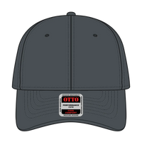 OTTO 19-1122 6 Panel Low Profile Baseball Cap - Char. Gray - Char. Gray / 6 1/2’’ - 7 5/8’’