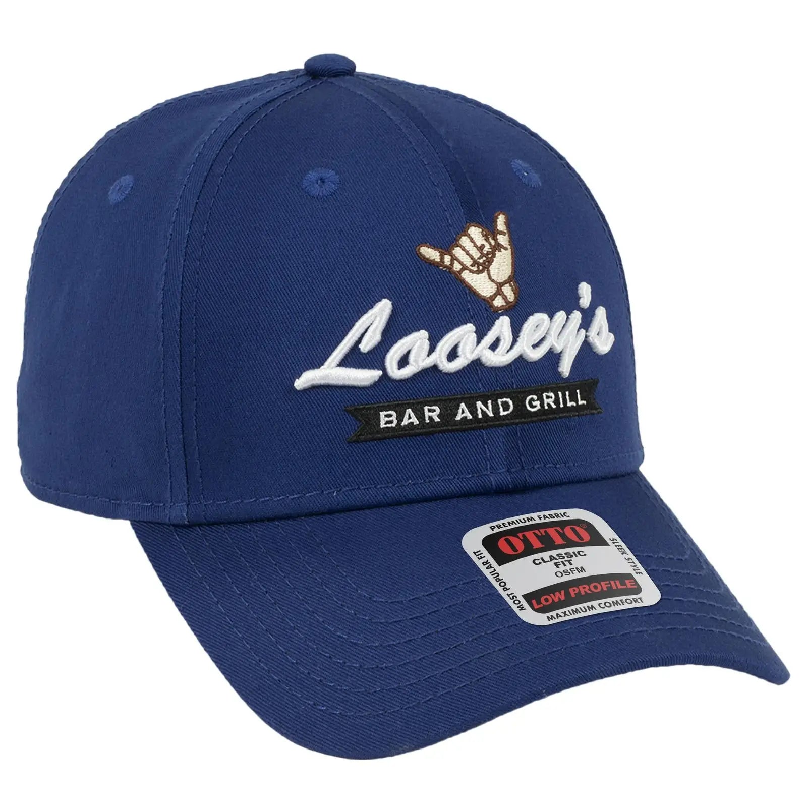 OTTO 19-1203 6 Panel Low Profile Baseball Cap - Gold - Gold / 6 1/2’’ - 7 5/8’’