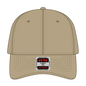 OTTO 19-1203 6 Panel Low Profile Baseball Cap - Khaki - Khaki / 6 1/2’’ - 7 5/8’’