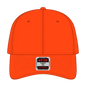 OTTO 19-1203 6 Panel Low Profile Baseball Cap - Orange - Orange / 6 1/2’’ - 7 5/8’’