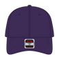 OTTO 19-1203 6 Panel Low Profile Baseball Cap - Purple - Purple / 6 1/2’’ - 7 5/8’’