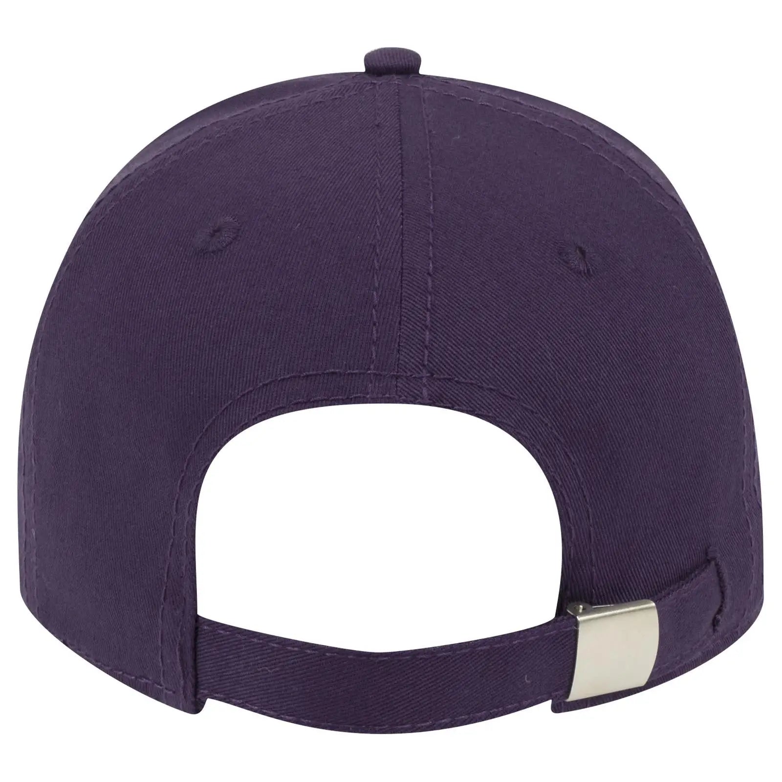 OTTO 19-1203 6 Panel Low Profile Baseball Cap - Purple - Purple / 6 1/2’’ - 7 5/8’’