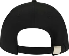 OTTO 19-1203 Superior Cotton Twill 6 Panel Low Profile Baseball Cap - Black - Black / One Size Fits Most