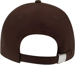 OTTO 19-1203 Superior Cotton Twill 6 Panel Low Profile Baseball Cap - Brown - Brown / One Size Fits Most