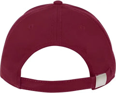 OTTO 19 1203 Superior Cotton Twill 6 Panel Low Profile Baseball Cap Burgandy Maroon Maroon / One Size Fits Most