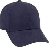 OTTO 19-1203 Superior Cotton Twill 6 Panel Low Profile Baseball Cap - Navy - Navy / One Size Fits Most