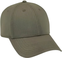 OTTO 19-1203 Superior Cotton Twill 6 Panel Low Profile Baseball Cap - Olive Green - Olive / One Size Fits Most