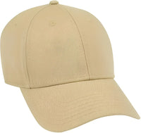 OTTO 19-1203 Superior Cotton Twill 6 Panel Low Profile Baseball Cap - Vegas Gold - Vegas Gold / One Size Fits Most