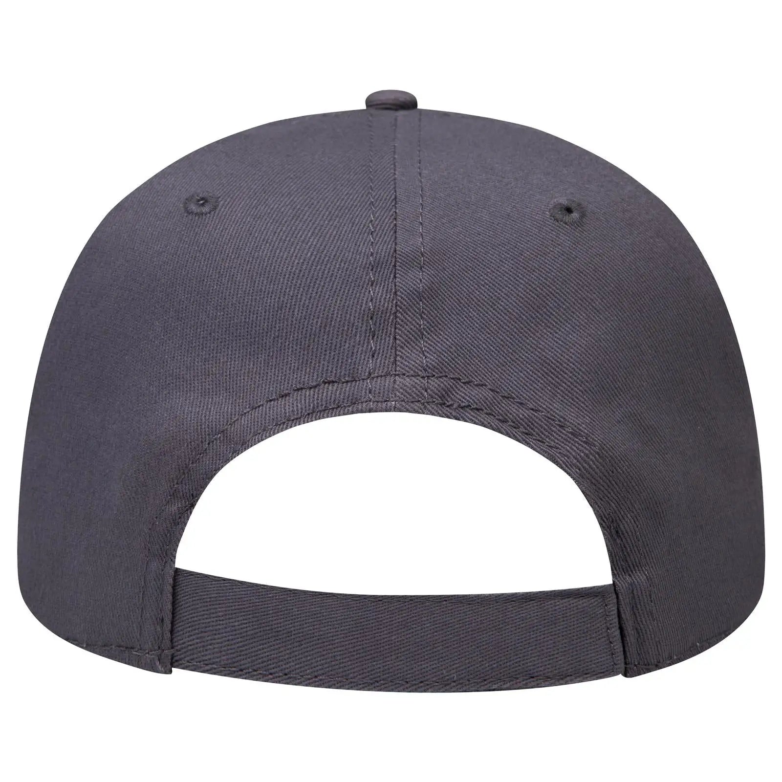 OTTO 19-1227 ’OTTO Comfy Fit’ 6 Panel Low Profile Baseball Cap - Char. Gray - Char. Gray / 6 1/2’’ - 7 5/8’’