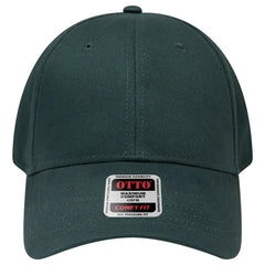 OTTO 19-1227 ’OTTO Comfy Fit’ 6 Panel Low Profile Baseball Cap - Dk. Green - Dk. Green / 6 1/2’’ - 7 5/8’’