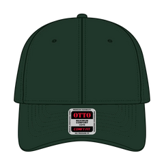 OTTO 19-1227 ’OTTO Comfy Fit’ 6 Panel Low Profile Baseball Cap - Dk. Green - Dk. Green / 6 1/2’’ - 7 5/8’’