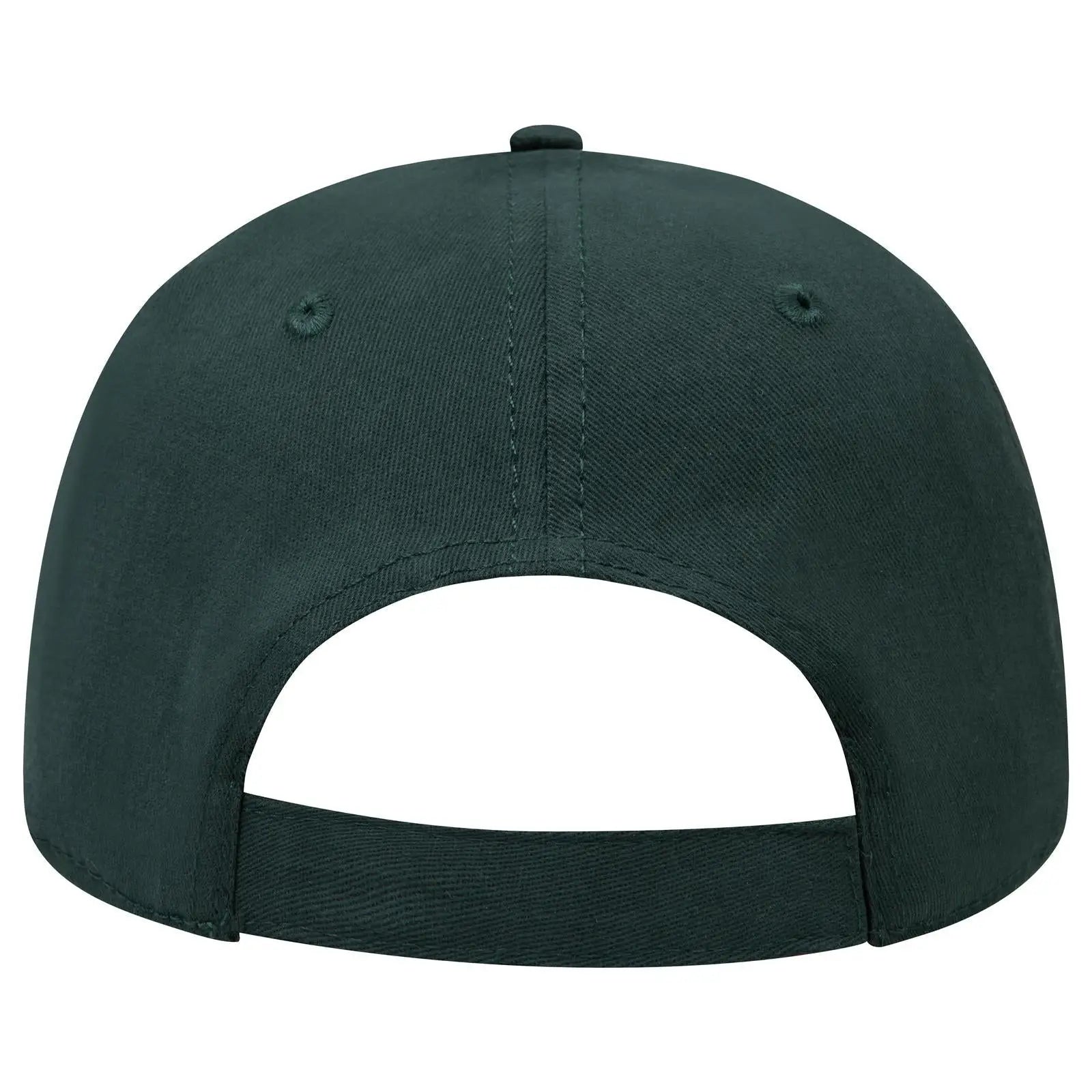OTTO 19-1227 ’OTTO Comfy Fit’ 6 Panel Low Profile Baseball Cap - Dk. Green - Dk. Green / 6 1/2’’ - 7 5/8’’