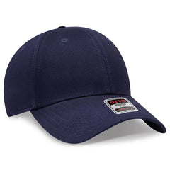 OTTO 19-1227 ’OTTO Comfy Fit’ 6 Panel Low Profile Baseball Cap - Navy - Navy / 6 1/2’’ - 7 5/8’’