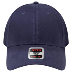 OTTO 19-1227 ’OTTO Comfy Fit’ 6 Panel Low Profile Baseball Cap - Navy - Navy / 6 1/2’’ - 7 5/8’’