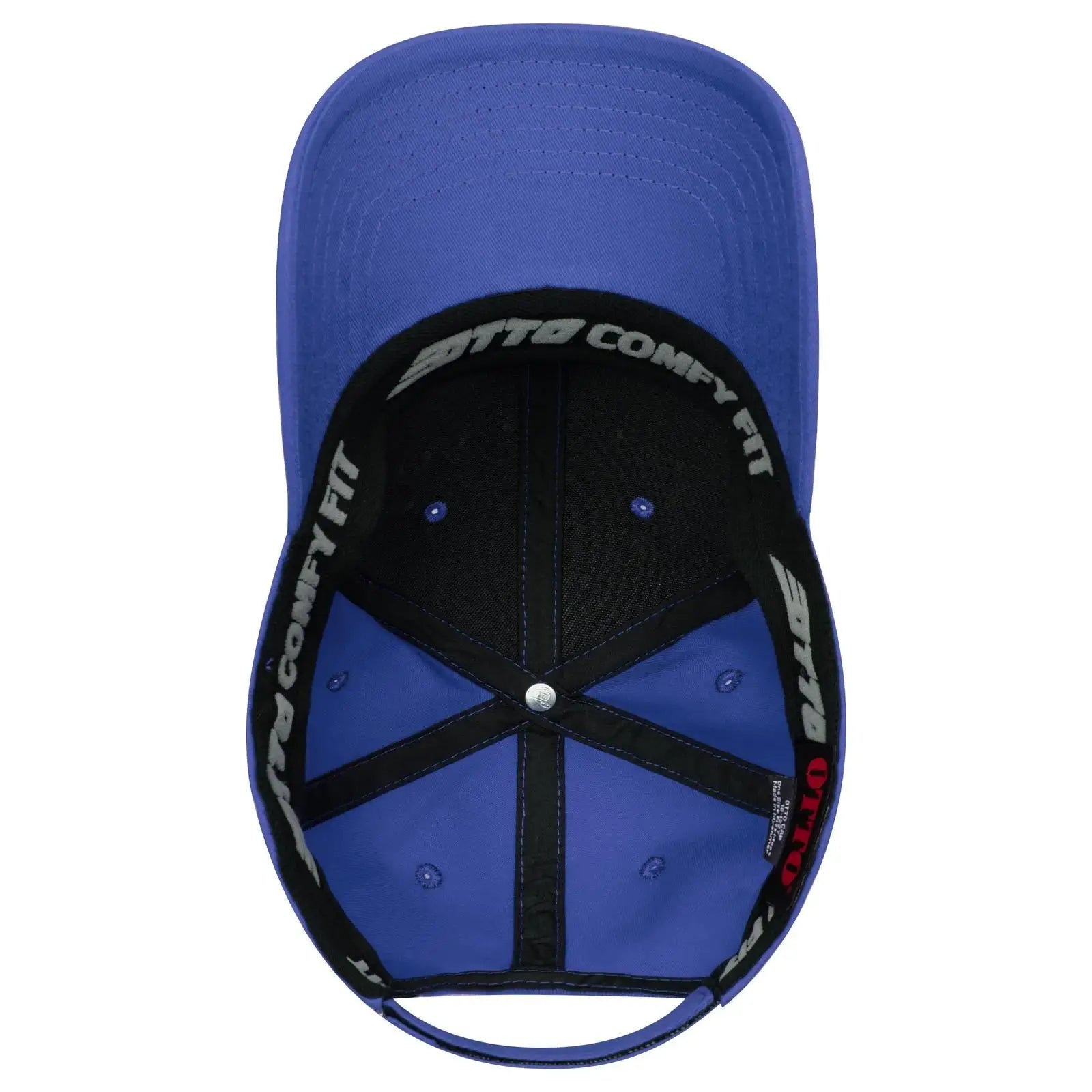 OTTO 19-1227 ’OTTO Comfy Fit’ 6 Panel Low Profile Baseball Cap - Royal - Royal / 6 1/2’’ - 7 5/8’’