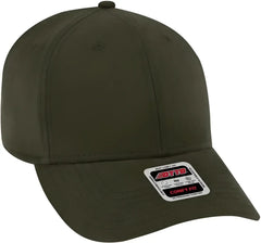 OTTO 19-1227 Ultra Fine Brushed Stretchable Superior Cotton Twill 6 Panel Low Profile Baseball Cap - Dark Olive Green