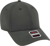 OTTO 19-1227 Ultra Fine Brushed Stretchable Superior Cotton Twill 6 Panel Low Profile Baseball Cap - Charcoal Gray
