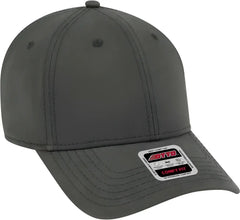 OTTO 19-1227 Ultra Fine Brushed Stretchable Superior Cotton Twill 6 Panel Low Profile Baseball Cap - Charcoal Gray