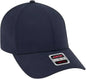OTTO 19-1227 Ultra Fine Brushed Stretchable Superior Cotton Twill 6 Panel Low Profile Baseball Cap - Navy - Navy