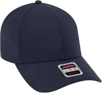 OTTO 19 1227 Ultra Fine Brushed Stretchable Superior Cotton Twill 6 Panel Low Profile Baseball Cap Navy Navy / One Size