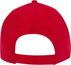 OTTO 19-1227A 6 Panel Low Profile Baseball Cap - Red - Red / One Size Fits Most