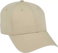 OTTO 19-1229 Superior Combed Cotton Twill 6 Panel Low Profile Baseball Cap - Khaki - Khaki / One Size Fits Most