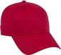 OTTO 19 1229 Superior Combed Cotton Twill 6 Panel Low Profile Baseball Cap Red Red / One Size Fits Most
