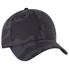 OTTO 19-1232 ’OTTO Comfy Fit’ 6 Panel Low Profile Baseball Cap - Ch.Gry/Blk - Ch.Gry/Blk / 6 1/2’’ - 7 5/8’’