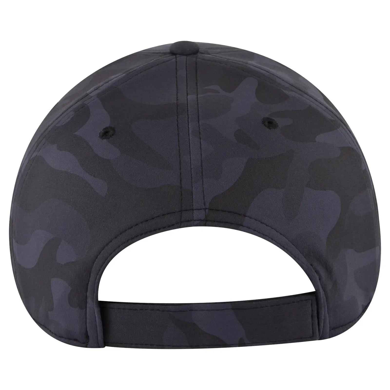 OTTO 19-1232 ’OTTO Comfy Fit’ 6 Panel Low Profile Baseball Cap - Ch.Gry/Blk - Ch.Gry/Blk / 6 1/2’’ - 7 5/8’’