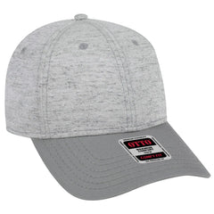 OTTO 19-1232 ’OTTO Comfy Fit’ 6 Panel Low Profile Baseball Cap - Gry/H. Gry - Gry/H. Gry / 6 1/2’’ - 7 5/8’’