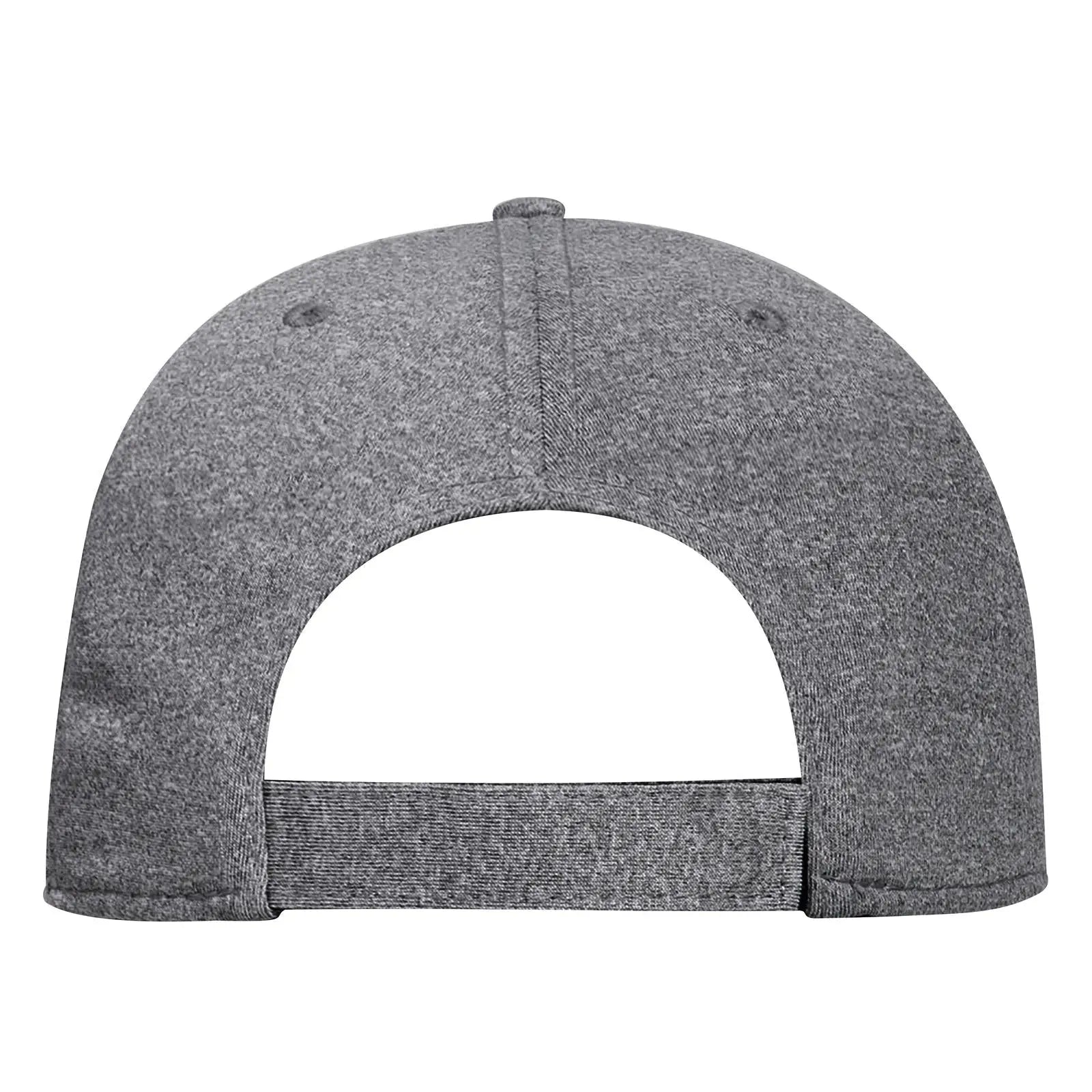 OTTO 19-1232 ’OTTO Comfy Fit’ 6 Panel Low Profile Baseball Cap - Heath. Black - Heath. Black / 6 1/2’’ - 7 5/8’’