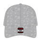 OTTO 19-1232 ’OTTO Comfy Fit’ 6 Panel Low Profile Baseball Cap - Heath. Gray - Heath. Gray / 6 1/2’’ - 7 5/8’’