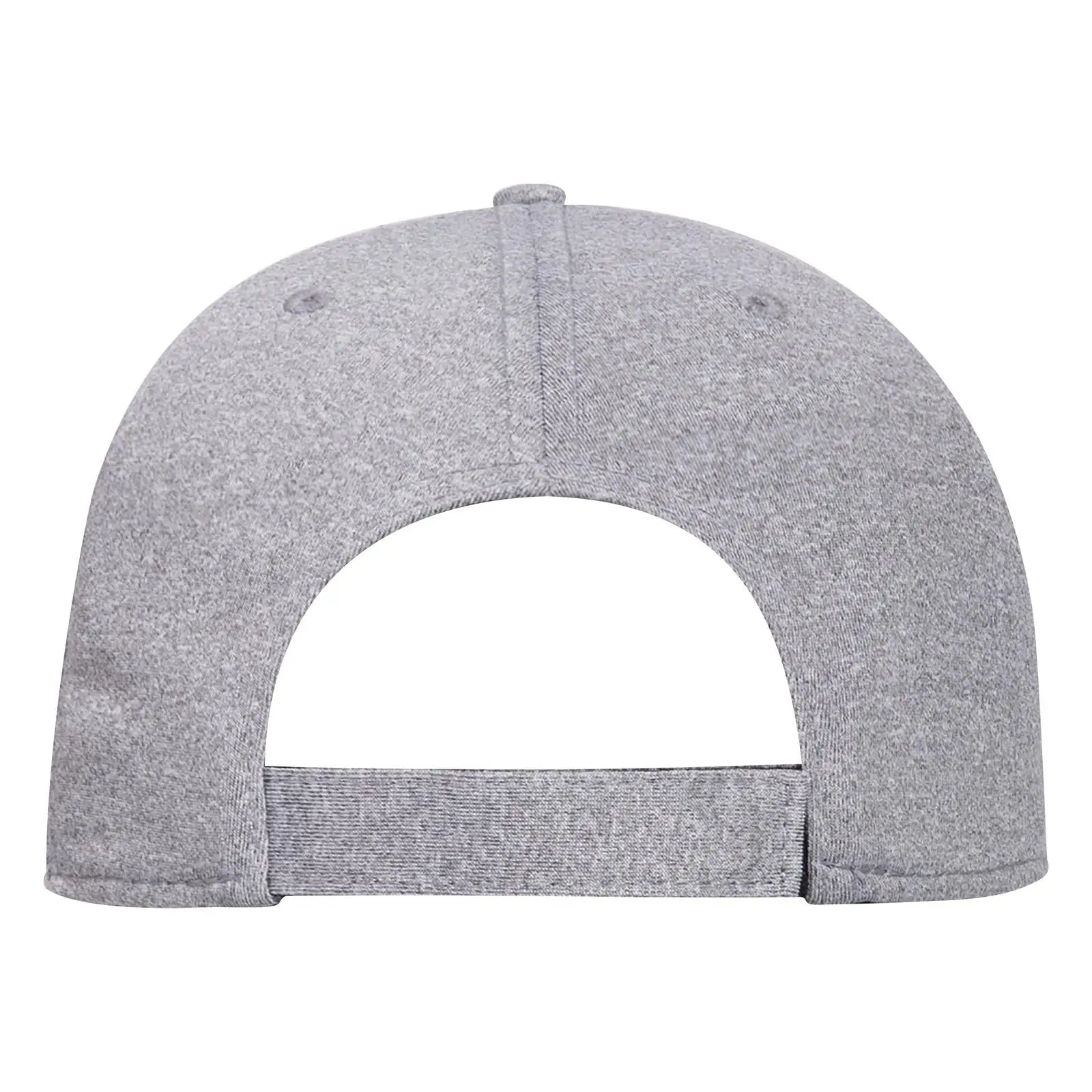 OTTO 19-1232 ’OTTO Comfy Fit’ 6 Panel Low Profile Baseball Cap - Heath. Gray - Heath. Gray / 6 1/2’’ - 7 5/8’’
