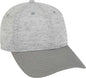 OTTO 19-1232A 6 Panel Low Profile Baseball Cap - Gray Heather Gray - Gray / One Size Fits Most