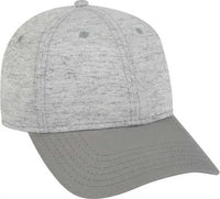 OTTO 19-1232A 6 Panel Low Profile Baseball Cap - Gray Heather Gray - Gray / One Size Fits Most
