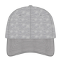 OTTO 19-1232A 6 Panel Low Profile Baseball Cap - Gry/H. Gry - Gry/H. Gry / 6 1/2’’ - 7 5/8’’