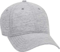 OTTO 19-1232A 6 Panel Low Profile Baseball Cap - Heather Gray - Gray / One Size Fits Most