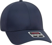 OTTO 19-1253 6 Panel Low Profile UPF 50+ Cool Comfort Performance Stretchable Diamond Knit Cap - Navy - Navy / One Size