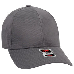 OTTO 19-1253 Upf 50+ 6 Panel Low Profile Baseball Cap - Char. Gray - Char. Gray / 6 1/2’’ - 7 5/8’’