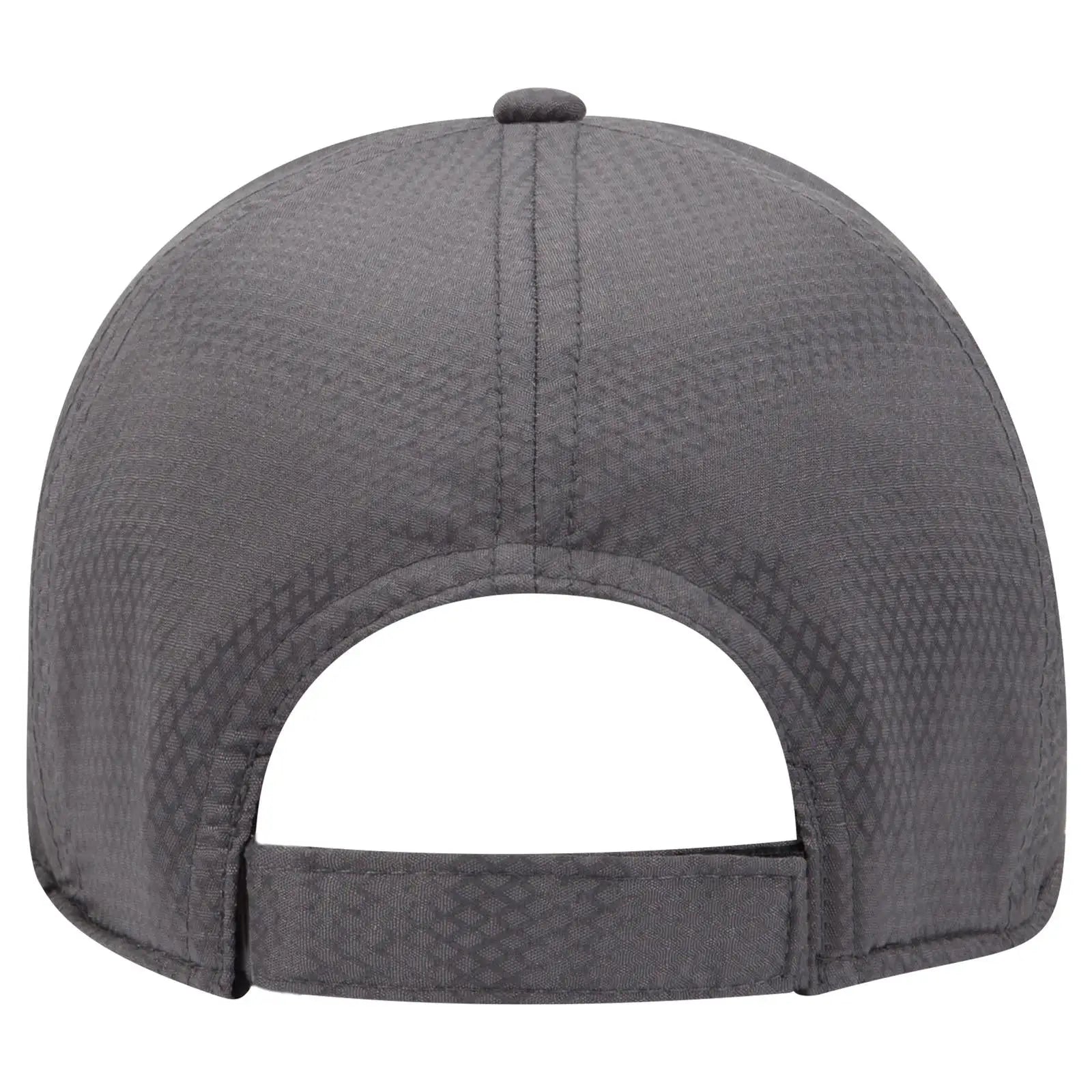 OTTO 19-1253 Upf 50+ 6 Panel Low Profile Baseball Cap - Char. Gray - Char. Gray / 6 1/2’’ - 7 5/8’’