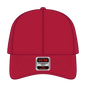 OTTO 19-1253 Upf 50+ 6 Panel Low Profile Baseball Cap - Red - Red / 6 1/2’’ - 7 5/8’’