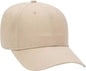 OTTO 19-1266 6 Panel Low Profile Baseball Cap - Khaki - Khaki / One Size Fits Most