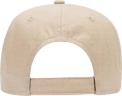 OTTO 19-1266 6 Panel Low Profile Baseball Cap - Khaki - Khaki / One Size Fits Most