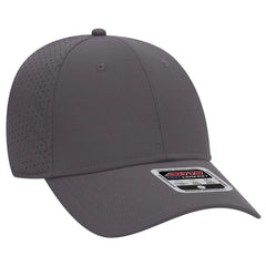 OTTO 19-1275 6 Panel Low Profile Baseball Cap - Char. Gray - Char. Gray / 6 1/2’’ - 7 5/8’’