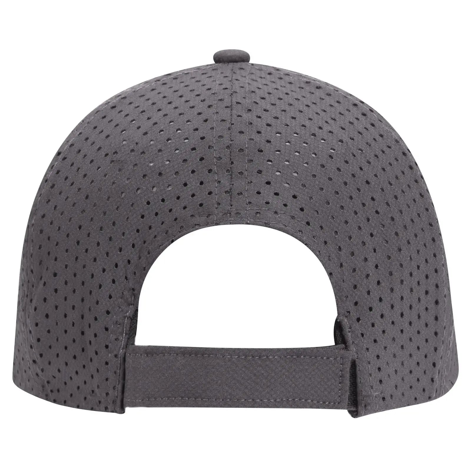 OTTO 19-1275 6 Panel Low Profile Baseball Cap - Char. Gray - Char. Gray / 6 1/2’’ - 7 5/8’’