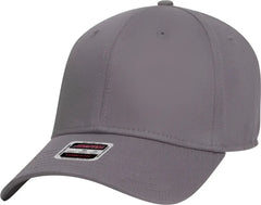 OTTO 19-1283 Comfy Fit 6 Panel Low Profile Baseball Cap - Charcoal - Dark Gray / One Size Fits Most