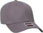 OTTO 19-1283 Comfy Fit 6 Panel Low Profile Baseball Cap - Charcoal - Dark Gray / One Size Fits Most