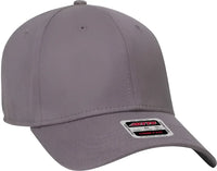 OTTO 19-1283 Comfy Fit 6 Panel Low Profile Baseball Cap - Charcoal - Dark Gray / One Size Fits Most